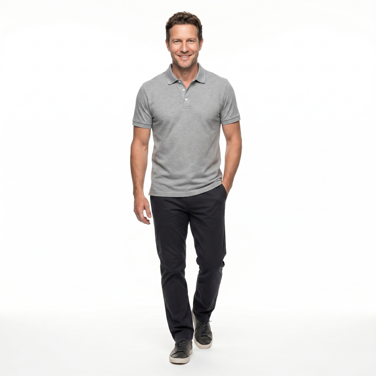 Tailrd Polo - grey