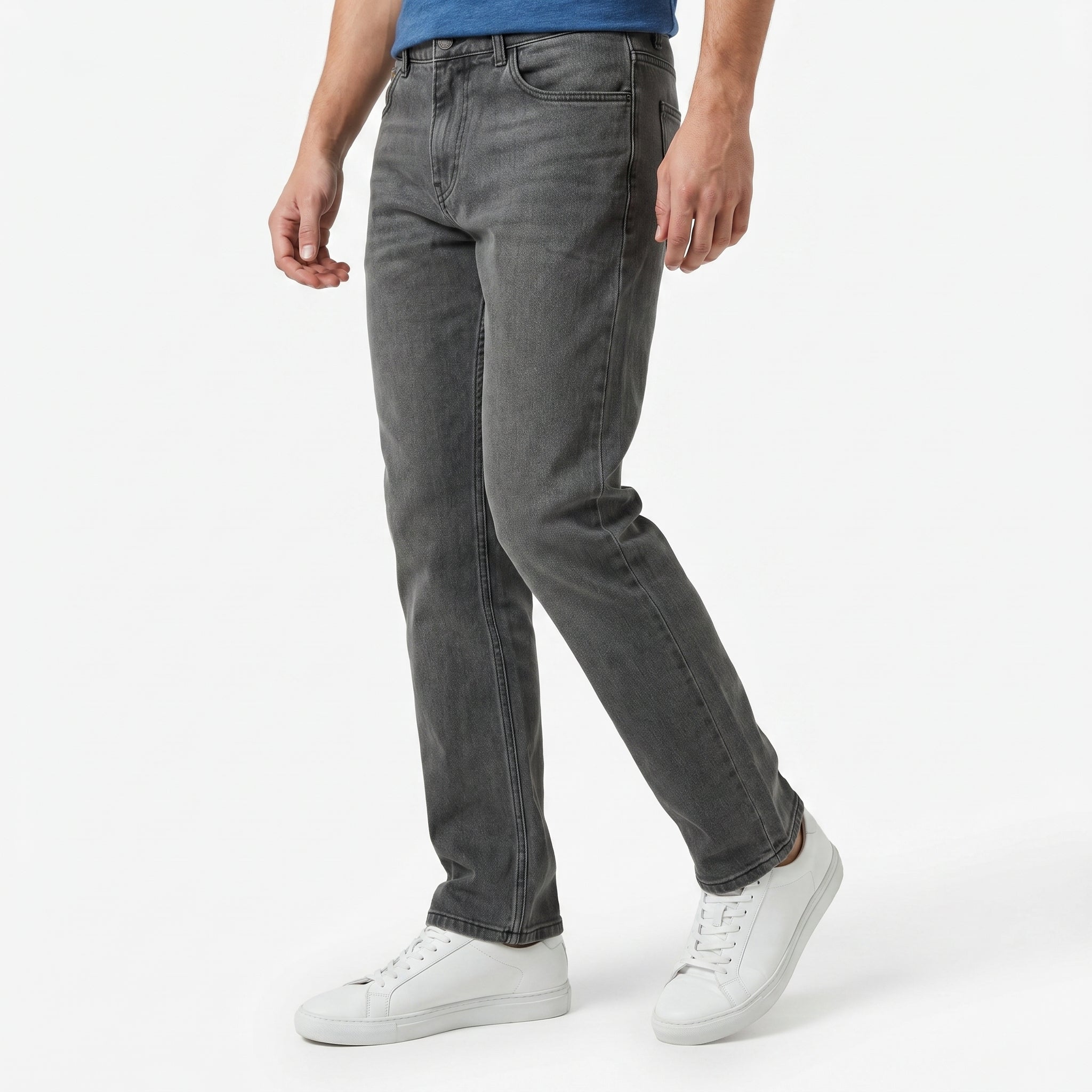 Full Ridge Jean - Grey