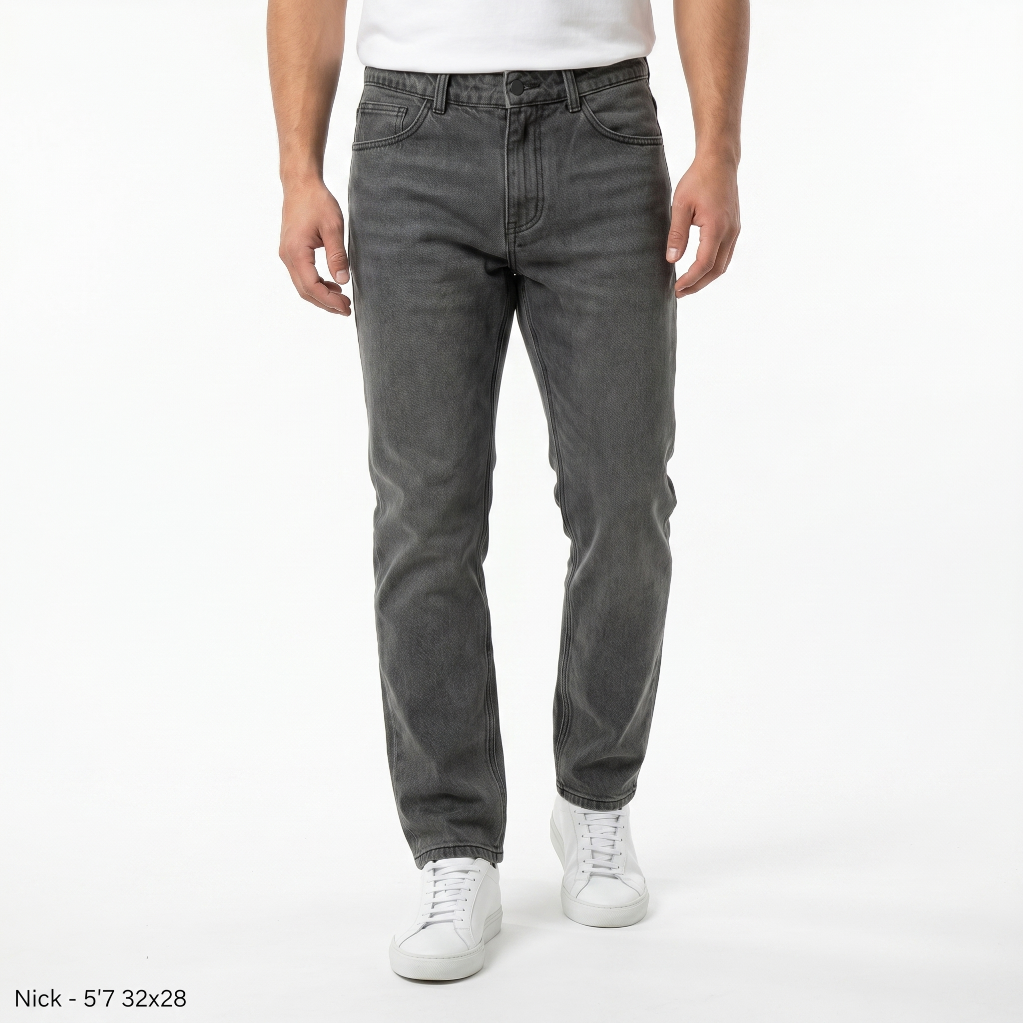 Full Ridge Jean - Grey