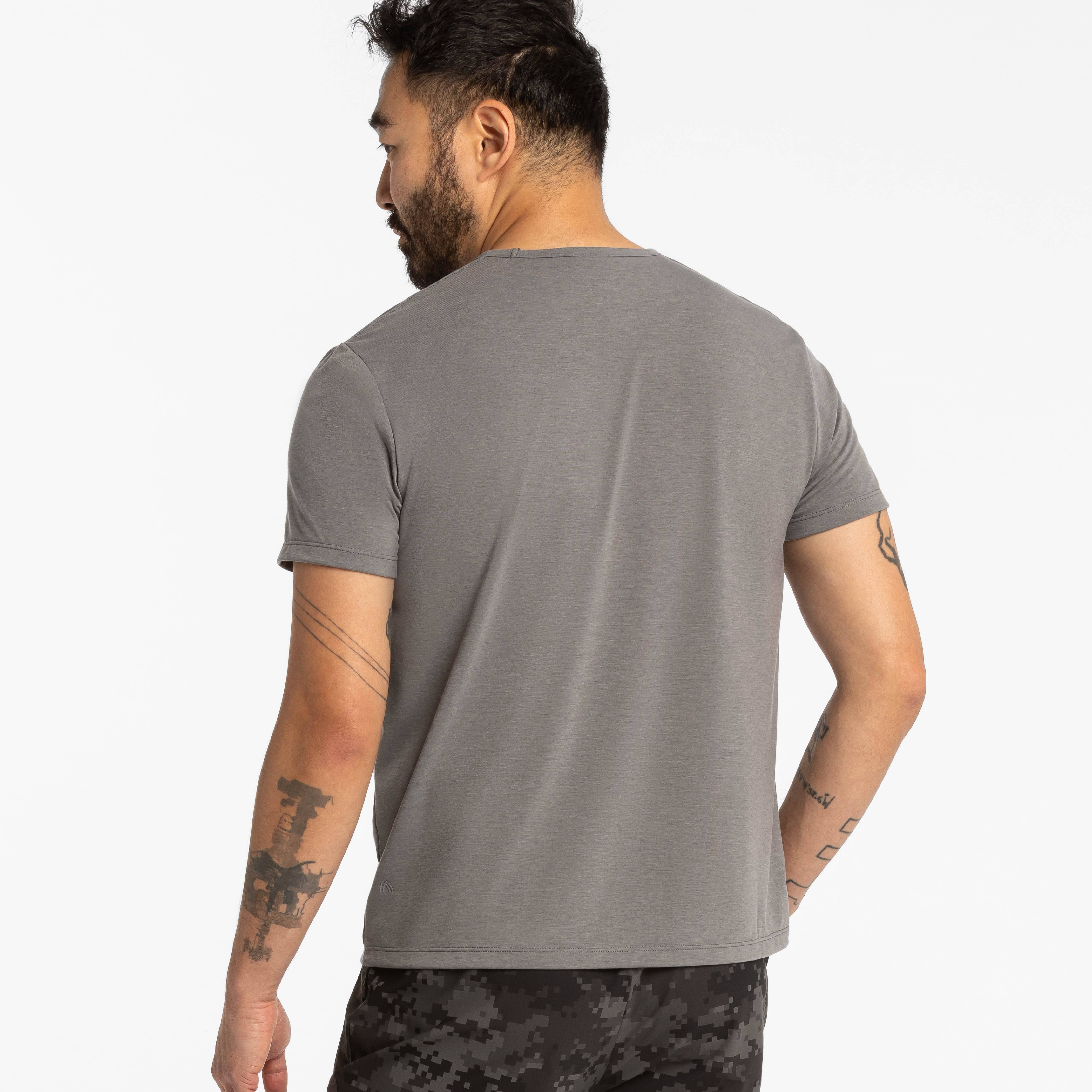 Grey Hybrid Tee