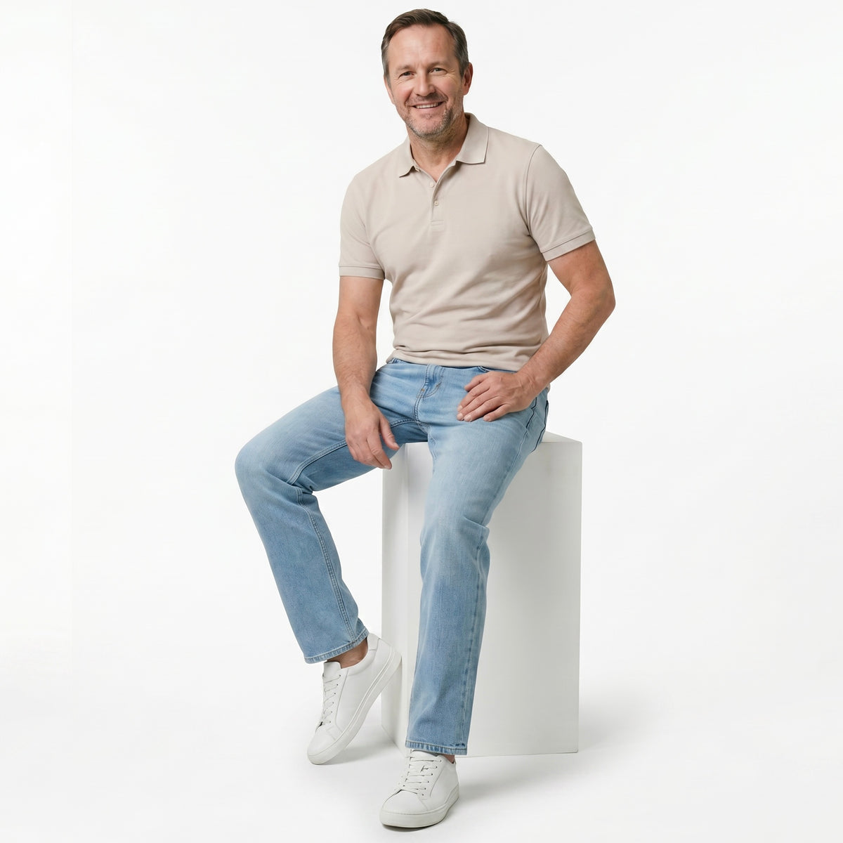 Full-Ridge Jean - Light Blue