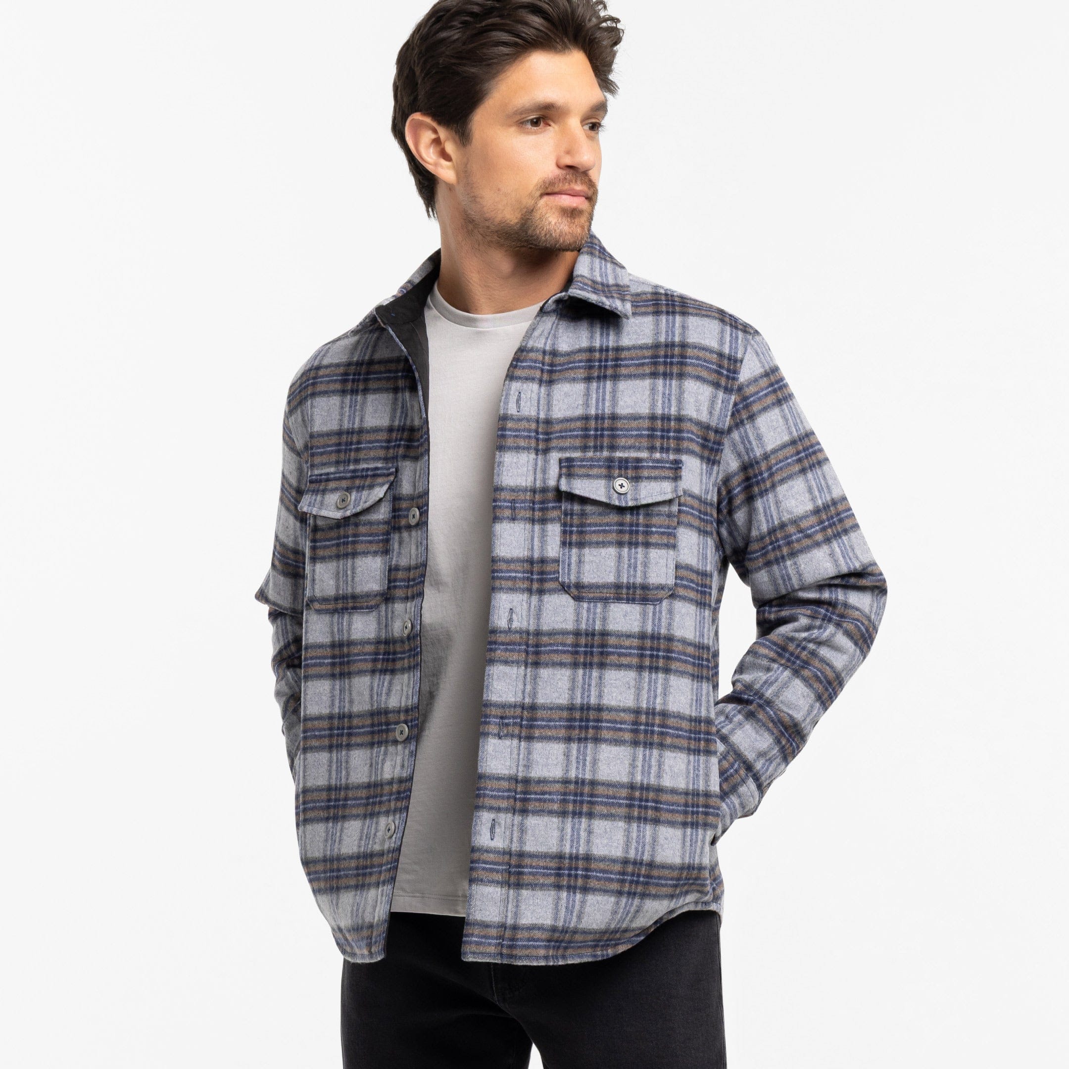 Frontier Flannel Shirt Jacket