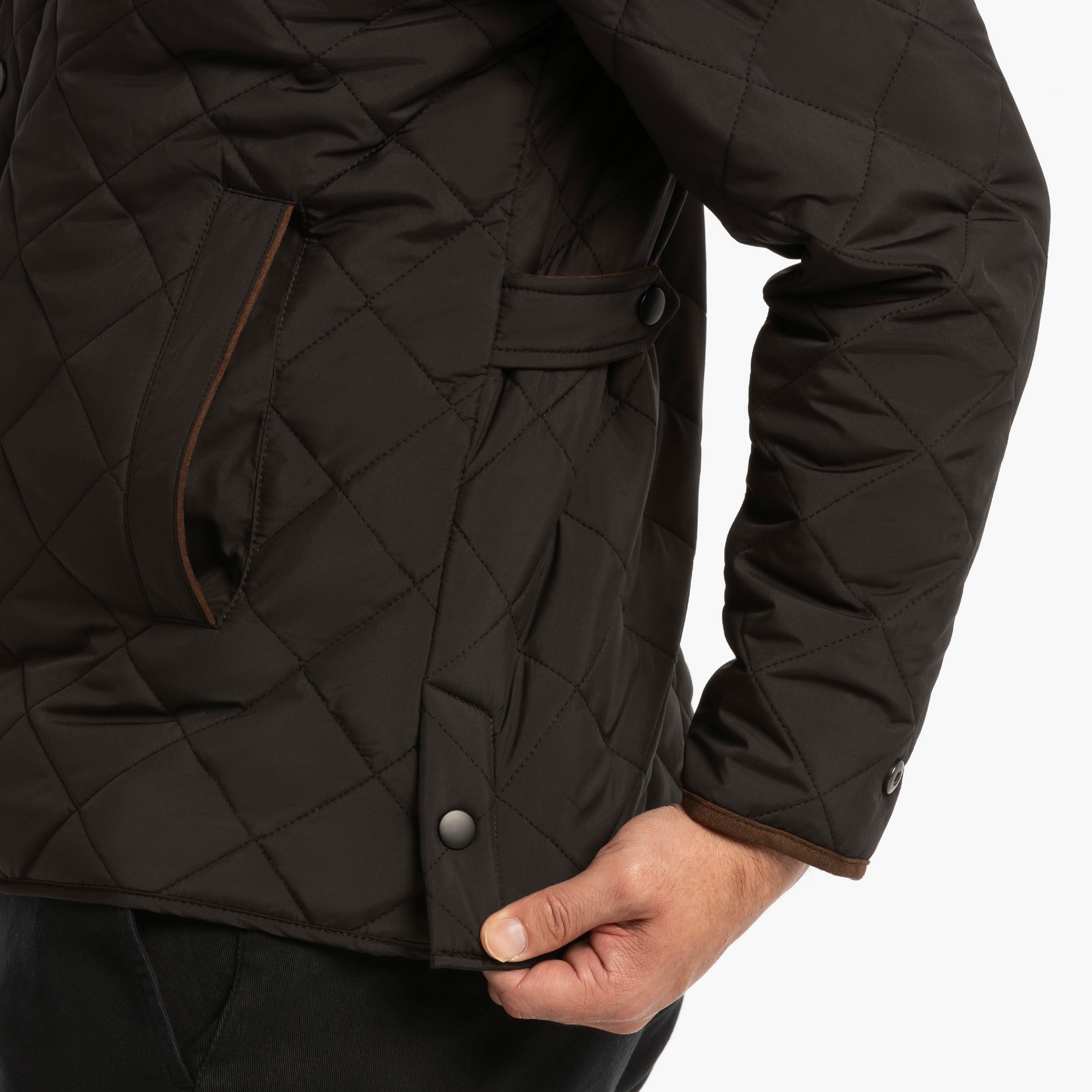 Black Quilted Jacket