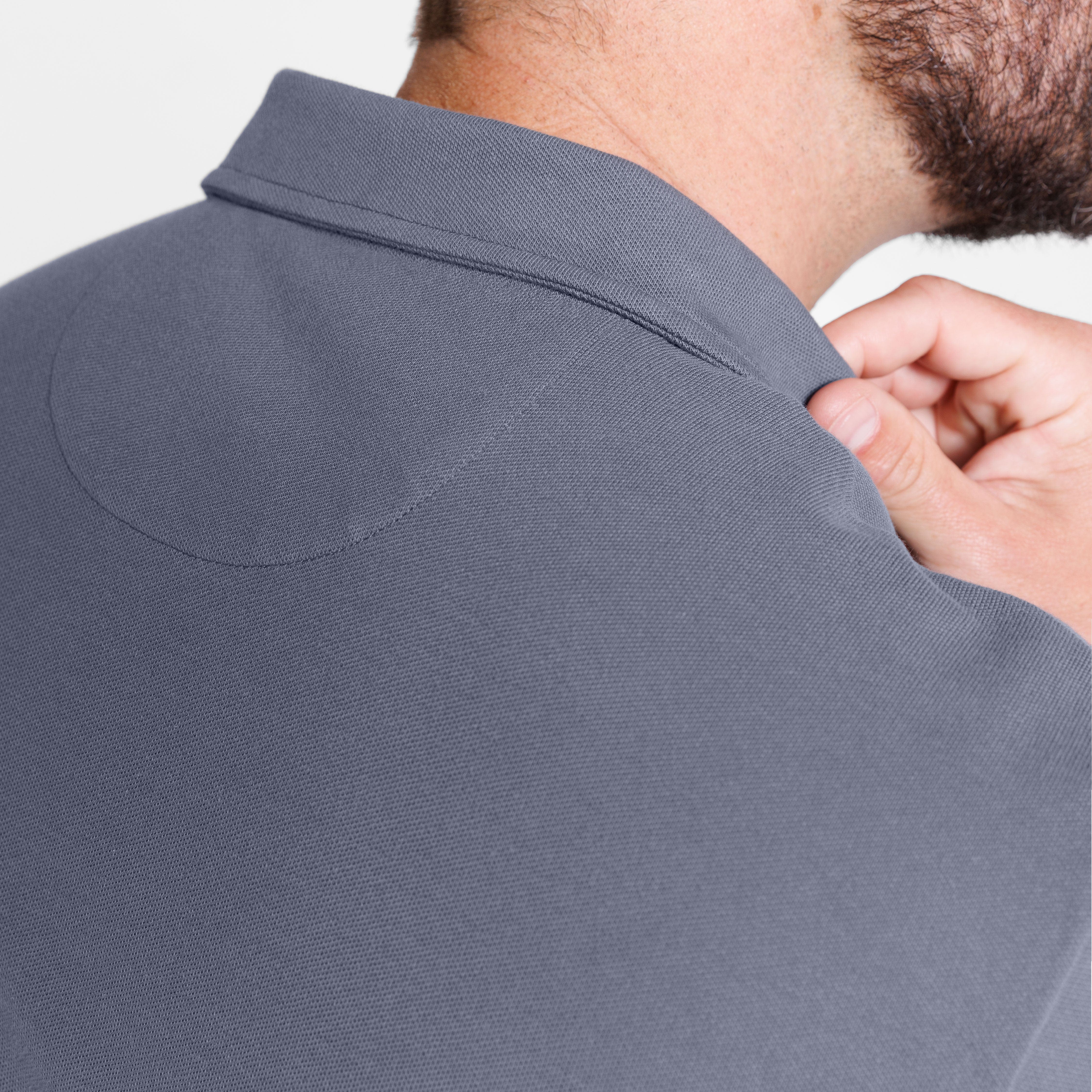 Steel Pique Daily Polo