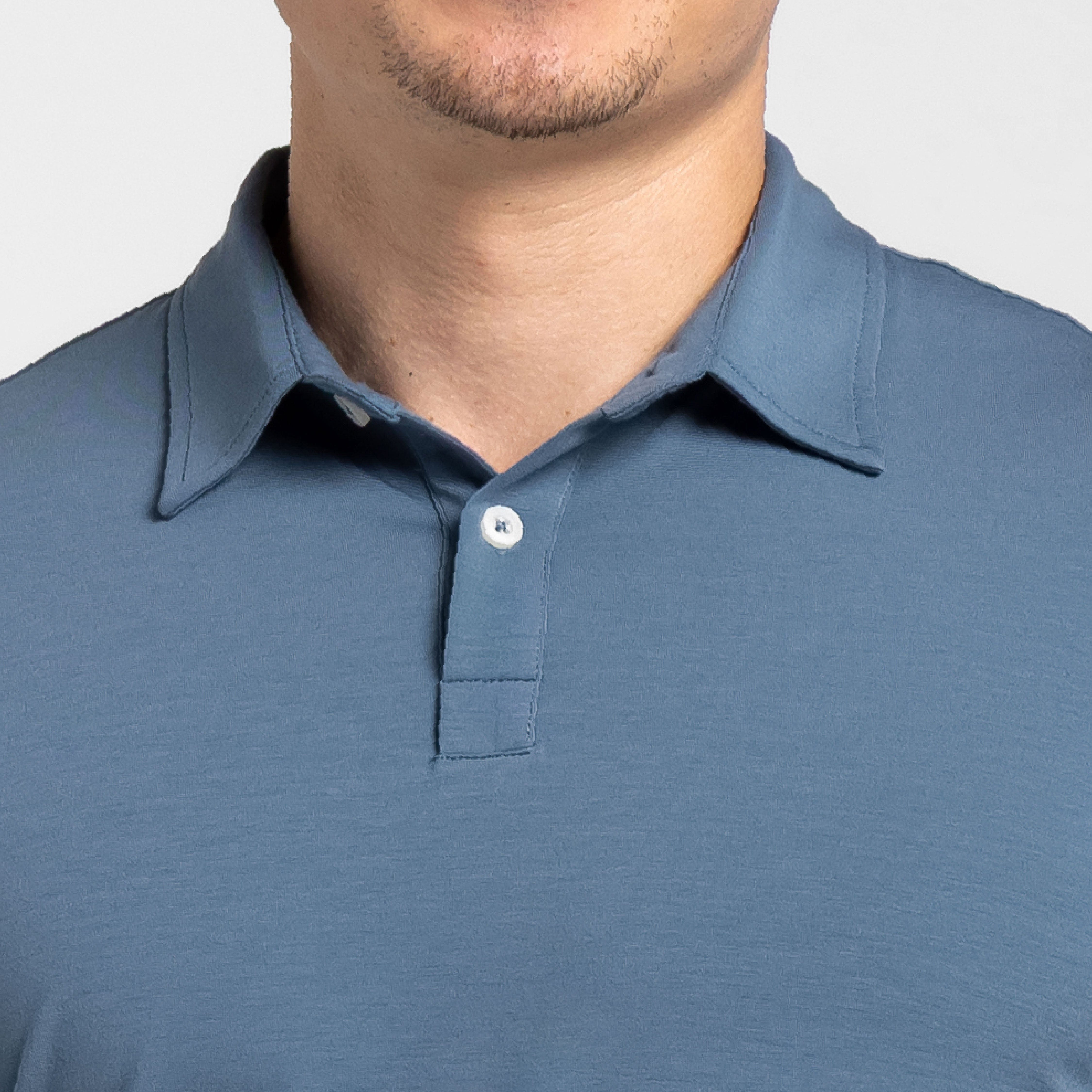 Carbon Blue Tech Polo
